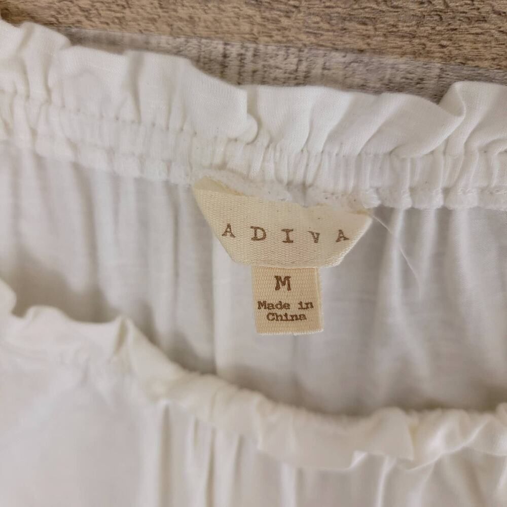 Adiva Off-Shoulder Lace Embroidered Floral Top - Picture 5 of 11